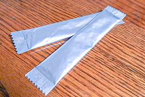 スティック包装の写真