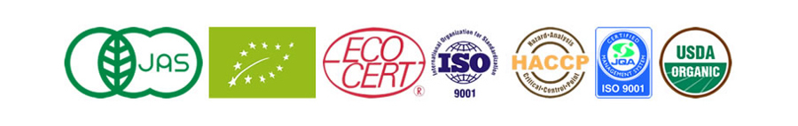 各種国際認証を取得しています